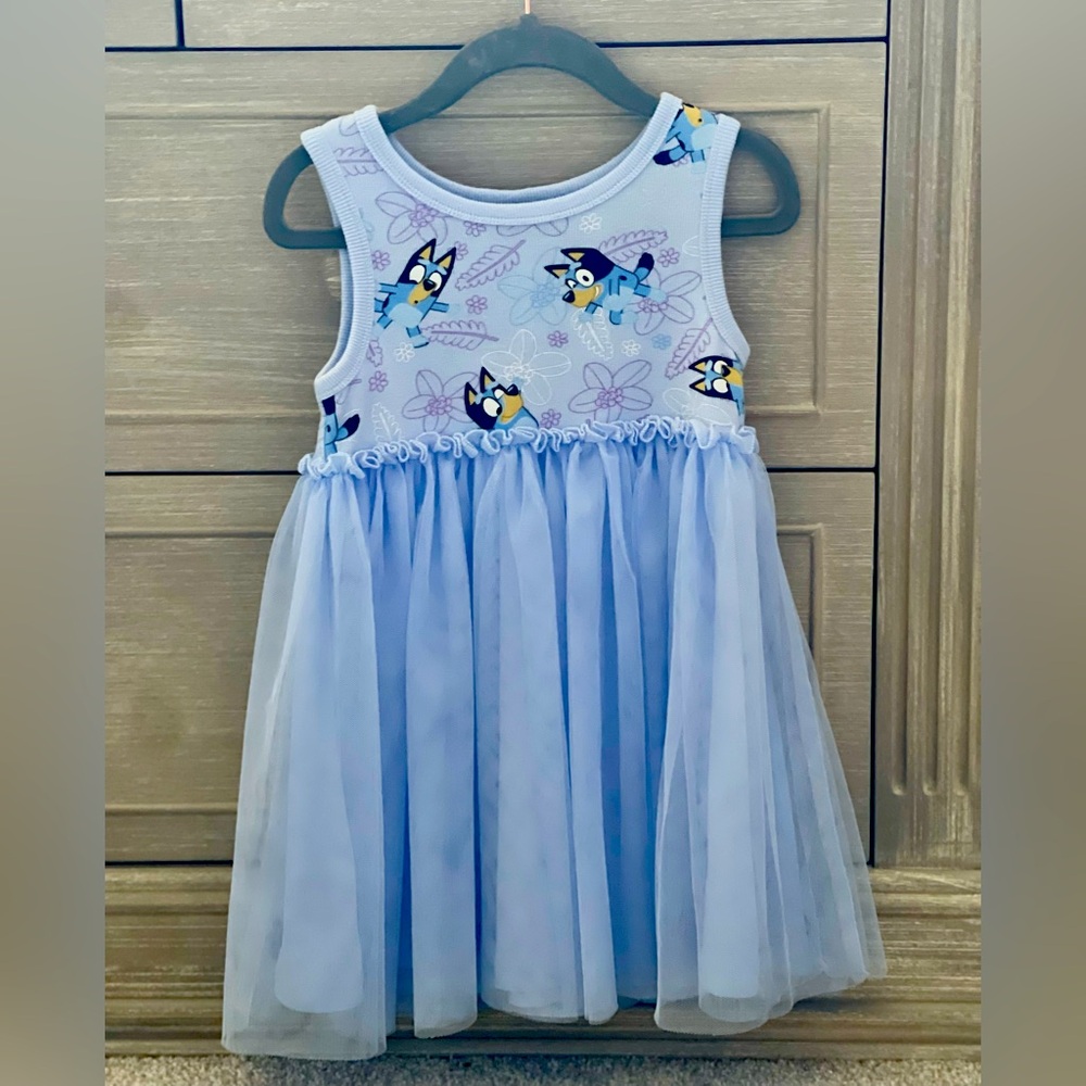 Bluey Print Kids Dress